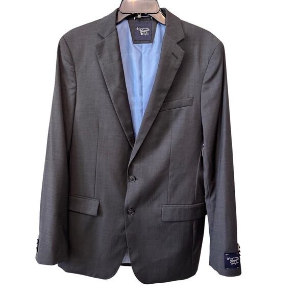 New ORIGINAL PENGUIN Men's Osman Suit Jacket Size 40L And Pant Set Size 38W - Picture 4 of 10
